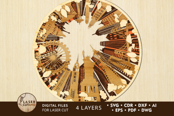 Bringing American Landmarks to Life: The Ultimate Guide to USA Multilayer Laser Cut Files