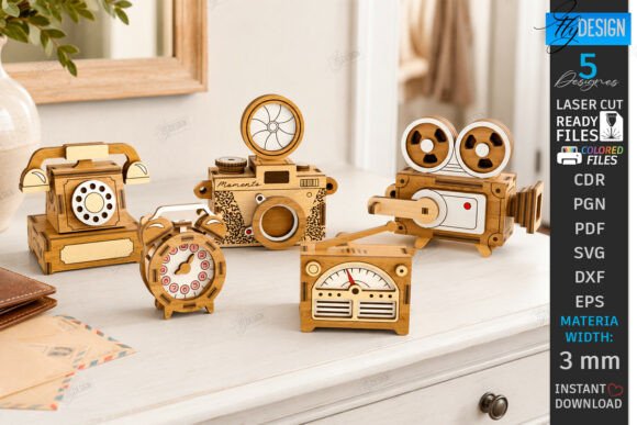Evaluating the Retro Mini Keychains Laser Cut Bundle for Precision Crafters