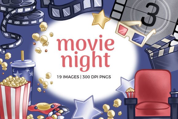 Movie Theatre Clipart Illustrations: Bringing Cinema Magic to Your Designs