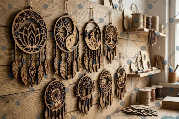 Strategic Design Implementation: Leveraging the Dream Catcher Wall Decor Bundle SVG for Scalable Craft Operations