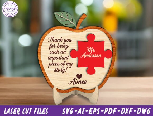 Teacher Appreciation Apple Sign SVG: A Meaningful Way to Say Thank You